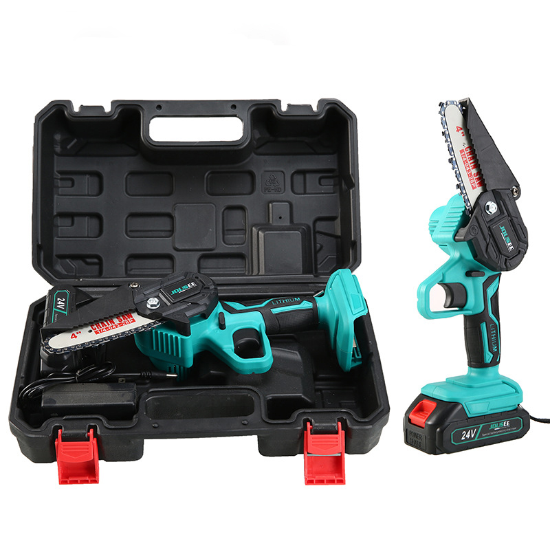 WT267 Lithium battery one-handed saw, logging saw, rechargeable household small handheld wireless chain saw
