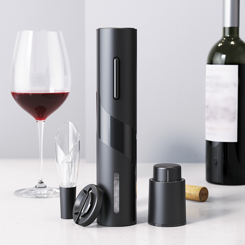 WT275 Plastic electric wine opener set